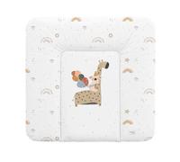 Ceba Baby Matelas à langer epais lavable - Girafe, 75x72 cm - Certifié Öko-Tex, Imperméable