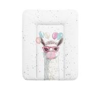 Ceba Baby Matelas à langer epais lavable - Lama fou, 50x70 cm - Certifié Öko-Tex, Imperméable