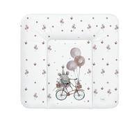 Ceba Baby Matelas à langer epais lavable - Souris à Vélo, 75x70 cm - Certifié Öko-Tex, Imperméable