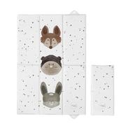 CEBA BABY Matelas à langer pliable 40 x 60 cm - Matelas à langer de voyage pour les déplacements, Basic (Cute Animals)