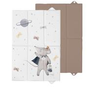 CEBA BABY Matelas à langer pliable 40 x 60 cm - Matelas à langer de voyage pour les déplacements Basic (Cosmic Mouse)