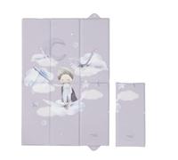 CEBA BABY Matelas à langer pliable 40 x 60 cm - Tapis à langer de voyage pour les déplacements - Basique - Wild Swans