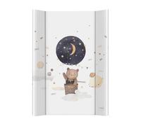 CEBA BABY Matelas à langer, souple, 50 x 70 cm, profilé, pour supports solides Basic, certifié Öko-Tex Standard 100 (Cosmic Bear)