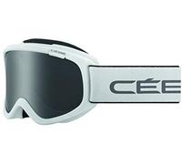 Cébé Jerry 2 Masque de Ski Mixte Enfant, Blanc Gris Mat, XS