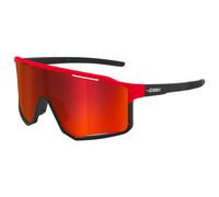 Cébé - Outflow 2 Cat 3 - Lunettes vélo Matt Black / Red SS26 - Polarized Grey Red Revo Cat 3