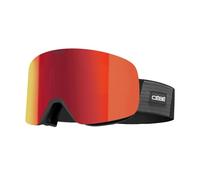 Cébé - Striker 2 Heritage L Cat 3 - Masque ski Black - Dark Grey Flash Revo Red Cat 3