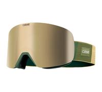 Cebe - Striker 2 Sm Heritage Kaki Green Dark Grey Revo Flash Gold - Masque de Ski