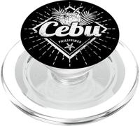 Cebu Island Philippines Noix de Coco Retro Vacances Vintage PopSockets PopGrip pour MagSafe