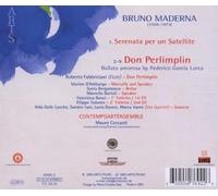 Ceccanti - Maderna: Don Perlimplin Serenata per Un Satellite [Import]