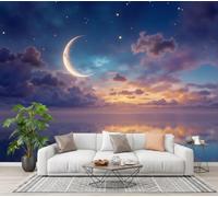 CECE&COLE Papier Peint Motif Paysage Du Ciel Nocturne