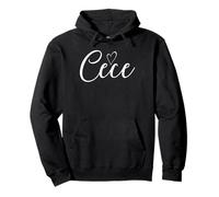 Cece Love Heart Fun Cece Grandma Shirt Mom Mothers Day Sweat à Capuche