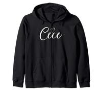 Cece Love Heart Fun Cece Grandma Shirt Mom Mothers Day Sweat à Capuche