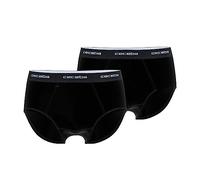 Ceceba Lot de 2 slips unis pour homme, Noir foncé uni (930), XXXL