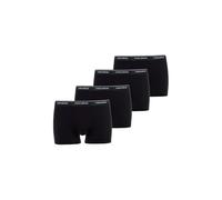 Ceceba Lot de 4 boxers en coton orgnic pour homme, Noir , 3XL