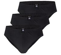 Ceceba Pack de 3 Slips pour Homme Uni Medium (Taille Fabricant : 5), Noir (Noir 9000)