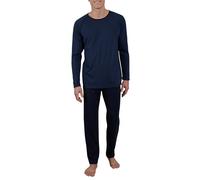 Ceceba Pyjama long Traveller col rond pour homme, Anneau bleu foncé., 50