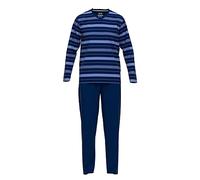 Ceceba Pyjama pour homme, col en V, Anneau bleu moyen., 52