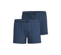 Ceceba Shorts 2er Pack Caleçon Boxeur, Bleu Nuit, 6XL (Lot de 2) Hommes