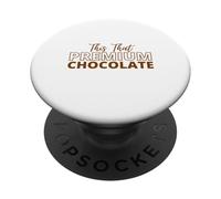 Ceci est Les Primes Chocolate Funny Chocolate Lovers PopSockets PopGrip Adhésif
