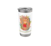 Ceci est ma chemise hawaïenne Hawaii Aloha Tropical Chat Gobelet isotherme en acier inoxydable double paroi
