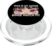 Ceci est ma Montre Anime Binge Fit PopSockets PopGrip pour MagSafe
