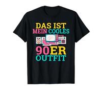 Ceci est ma Tenue Cool des années 90 Costumes des années 90 T-Shirt Graphique avec Valeur