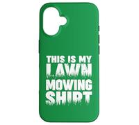 Ceci est ma Tonte de pelouse Coque pour iPhone 16