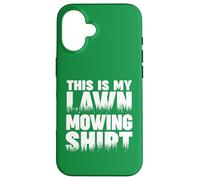 Ceci est ma Tonte de pelouse Coque pour iPhone 16