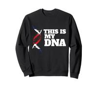 Ceci est Mon ADN Fier Drapeau Patriotique du Costa Rica Costa Rica Sweatshirt