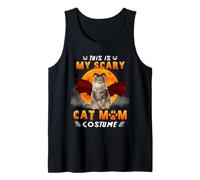 Ceci est Mon Costume de Maman Chat Effrayant forêt Débardeur