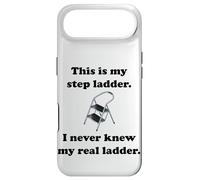 Ceci est Mon escabeau, Je n'ai jamais connu ma Vraie échelle. Coque pour iPhone Air