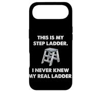 Ceci est Mon escabeau, Je n'ai jamais connu ma Vraie échelle. Coque pour iPhone Air