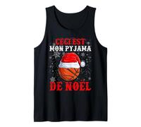 Ceci Est Mon Pyjama Cadeau Humour Noël Basketball Enfant Débardeur