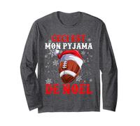 Ceci Est Mon Pyjama Cadeau Humour Noël Rugby Enfant Manche Longue