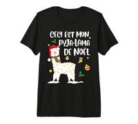 Ceci est Mon Pyjama Lama Pyja-Lama de Noël pour Homme T-Shirt Haut de Gamme
