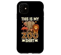 Ceci est mon t-shirt du zoo Groupe d'aventure pour enfants Coque pour iPhone 11