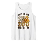 Ceci est mon t-shirt du zoo Groupe d'aventure pour enfants Débardeur
