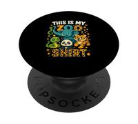 Ceci est Mon t-Shirt du Zoo Groupe d'aventure pour Enfants PopSockets PopGrip Adhésif