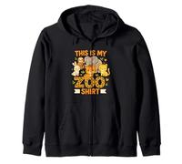 Ceci est Mon t-Shirt du Zoo Groupe d'aventure pour Enfants Sweat à Capuche