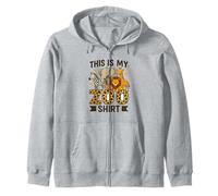 Ceci est mon t-shirt du zoo Groupe d'aventure pour enfants Sweat à Capuche