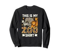 Ceci est mon t-shirt du zoo Groupe d'aventure pour enfants Sweatshirt