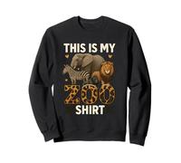 Ceci est Mon t-Shirt du Zoo Groupe d'aventure pour Enfants Sweatshirt