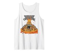 Ceci est Un Bon drôle Volcano Coffee Shack Ukulélé Meme Débardeur