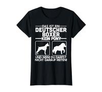 Ceci est Un Boxeur Allemand, Pas Un Poney - Boxer Allemand T-Shirt Graphique avec Valeur