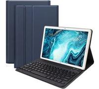 Ceci est un clavier QWERTY，Etui coque avec clavier Bluetooth pour HUAWEI MediaPad M6 10.8 - Bleu Bleu G