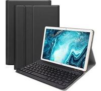 Ceci est un clavier QWERTY，Etui coque avec clavier Bluetooth pour HUAWEI MediaPad M6 10.8 - Noir Noir G