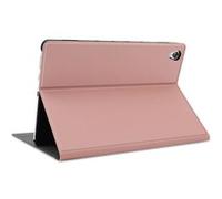 Ceci est un clavier QWERTY，Etui coque avec clavier Bluetooth pour HUAWEI MediaPad M6 10.8 - Rose Rose G