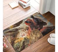 Ceci est Un paillasson antidérapant Helloween Band Tapis de Sol pour Cuisine entrée Maison Salle de Bain Salon Tapis de Sol