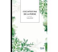 Ceci n'est pas de la Poésie - Audrey Michel - Nombre 7 - broché - Poésie