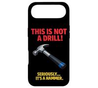 Ceci n'est Pas Un Marteau perforateur, Blague, Outil Amusant pour Le Travail du Bois Coque pour iPhone Air